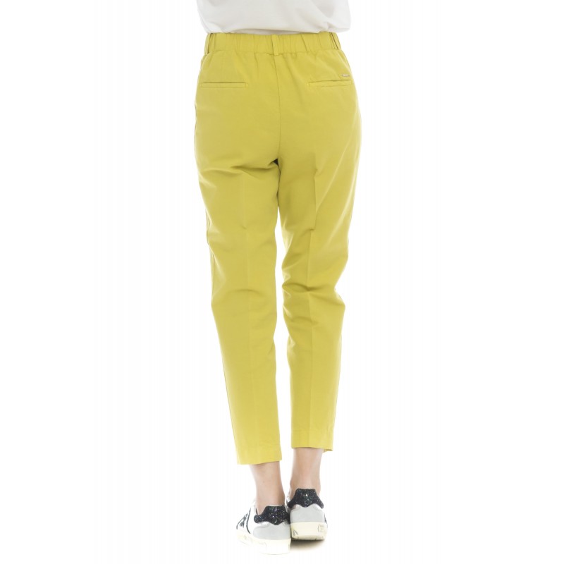 Pantalone Donna Incotex - 176647 D6207 Lyne/d Chino-lino | Bertamini Shop