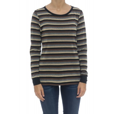 T-shirt donna - Moida t-shirt rigata lurex T-shirt donna - Moida t-shirt rigata lurex