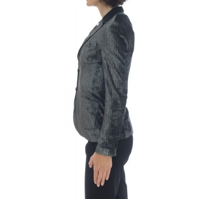 Giacca donna - Fd1443 giacca vellutto lavato Giacca donna - Fd1443 giacca vellutto lavato