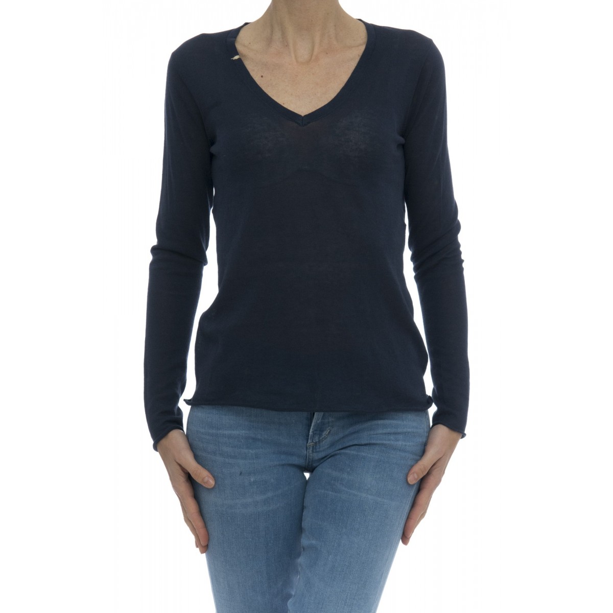 Maglia donna - 17260 maglia sottile scollo v Maglia donna - 17260 maglia sottile scollo v