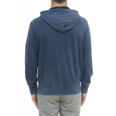 Felpa uomo - 706348 felpa aperta cappuccio leggera Felpa uomo - 706348 felpa aperta cappuccio leggera