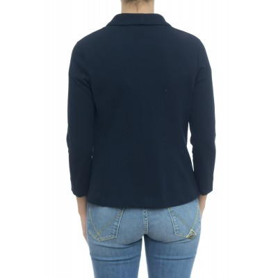 Giacca donna - Fd1544 giacca collo scialle 1 bottone Giacca donna - Fd1544 giacca collo scialle 1 bottone