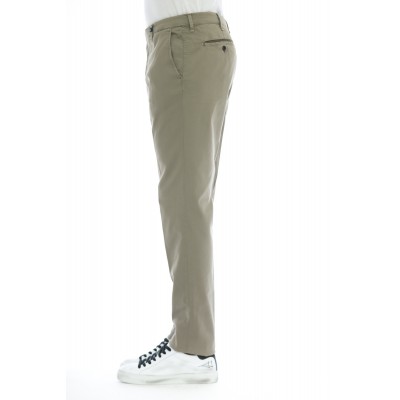 Pantalone uomo - 10l 88 slim cotone operato light Pantalone uomo - 10l 88 slim cotone operato light