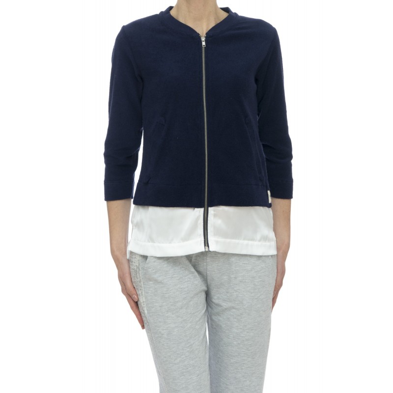 Felpa Virtus Palestre - 504 Ev03 Felpa Cinigklia + Seta | Bertamini Shop