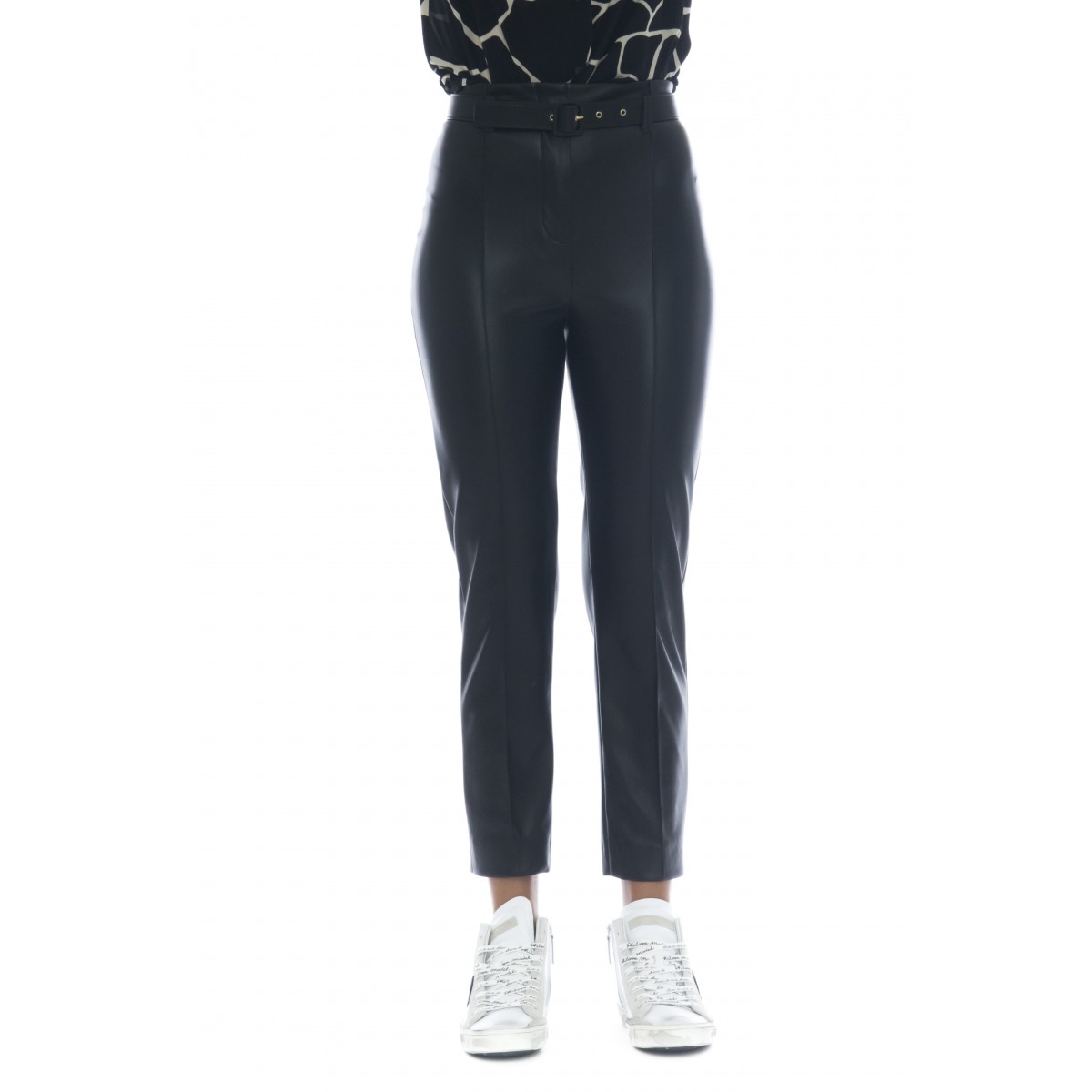Pantalone donna - J4041 pantalone eco pelle Pantalone donna - J4041 pantalone eco pelle