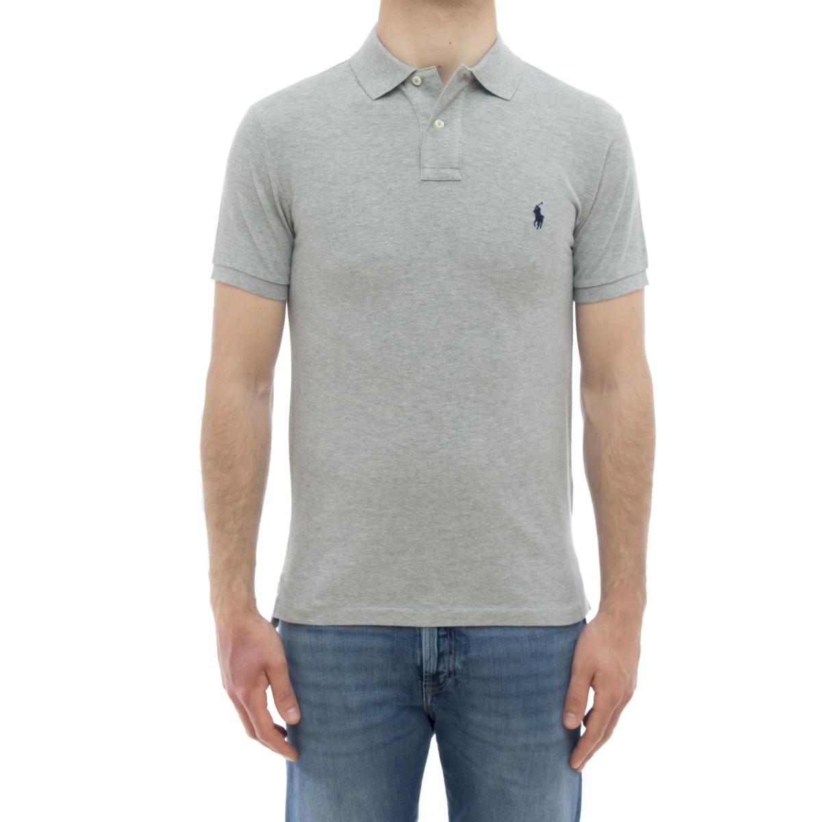 two button polo shirt