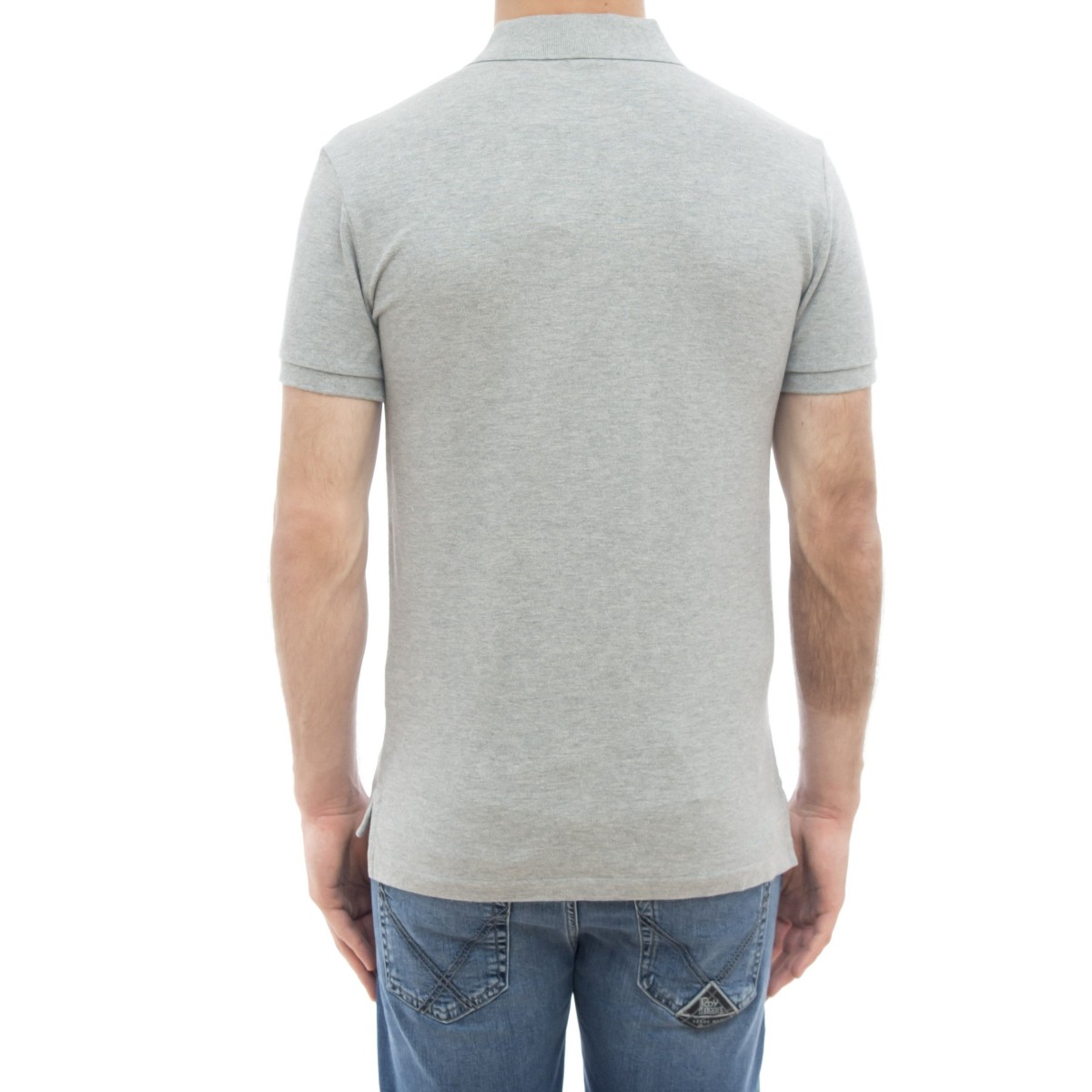 two button polo shirt