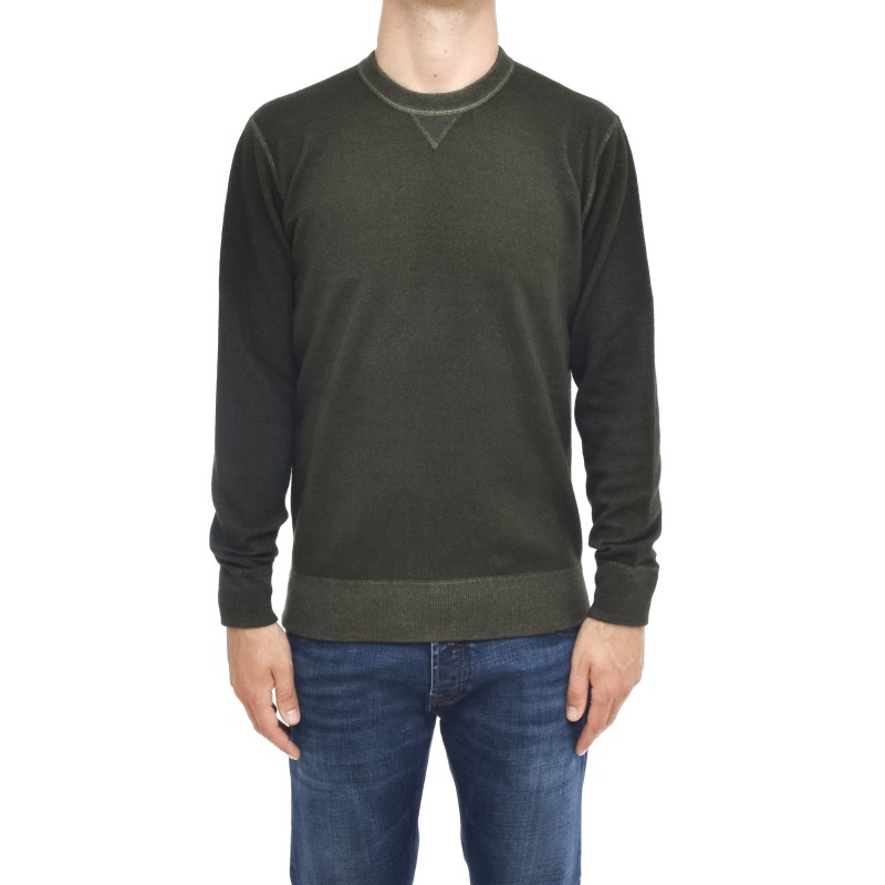 Maglia Uomo Kangra - 3009/01 Maglia 100% Lana Giro Taglio Felpa | Bertamini  Shop