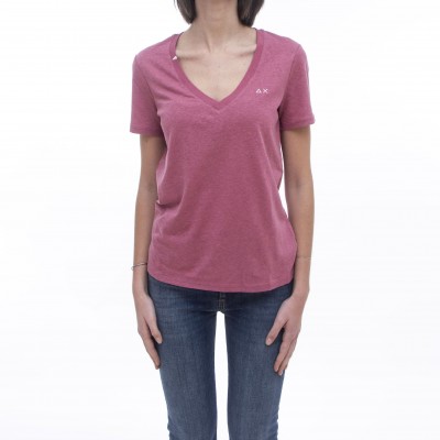 レディースTシャツ - T35228 VリネンTシャツ