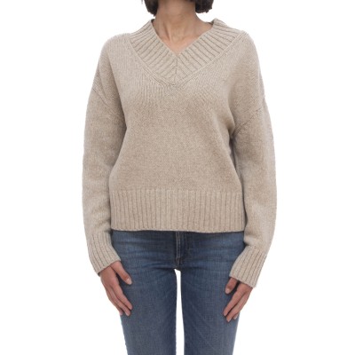Maglieria - Lkn1672 maglia v