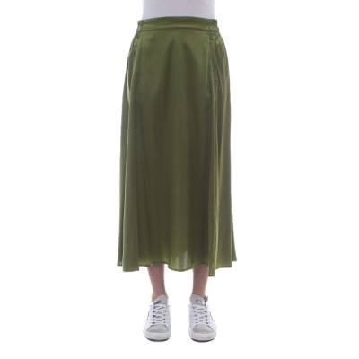 スカート - 406T202 シルクスカート