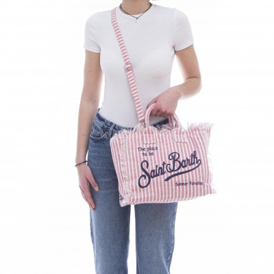 Bag - Colette linen stripes...