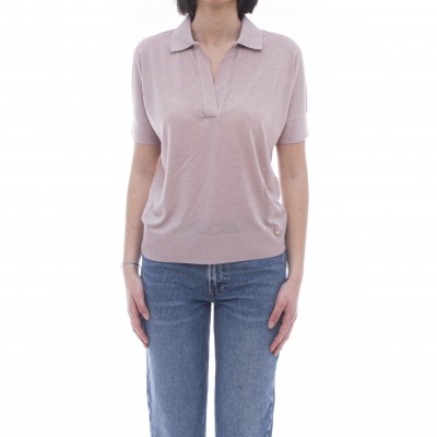 Polo manica corta donna -...
