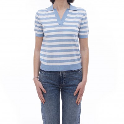 Polo manica corta donna -...