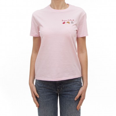 T-shirt donna - Emilie bonjour