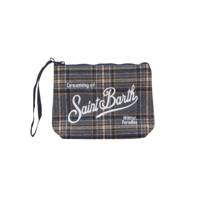 Borsa - Aline wool tartan...
