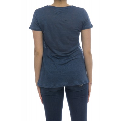 T-shirt - E05 10 100% lino