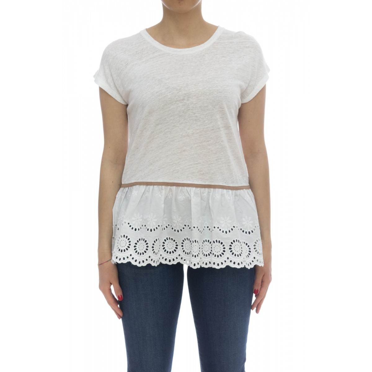 T-shirt - L18206 t-shirt lino T-shirt - L18206 t-shirt lino