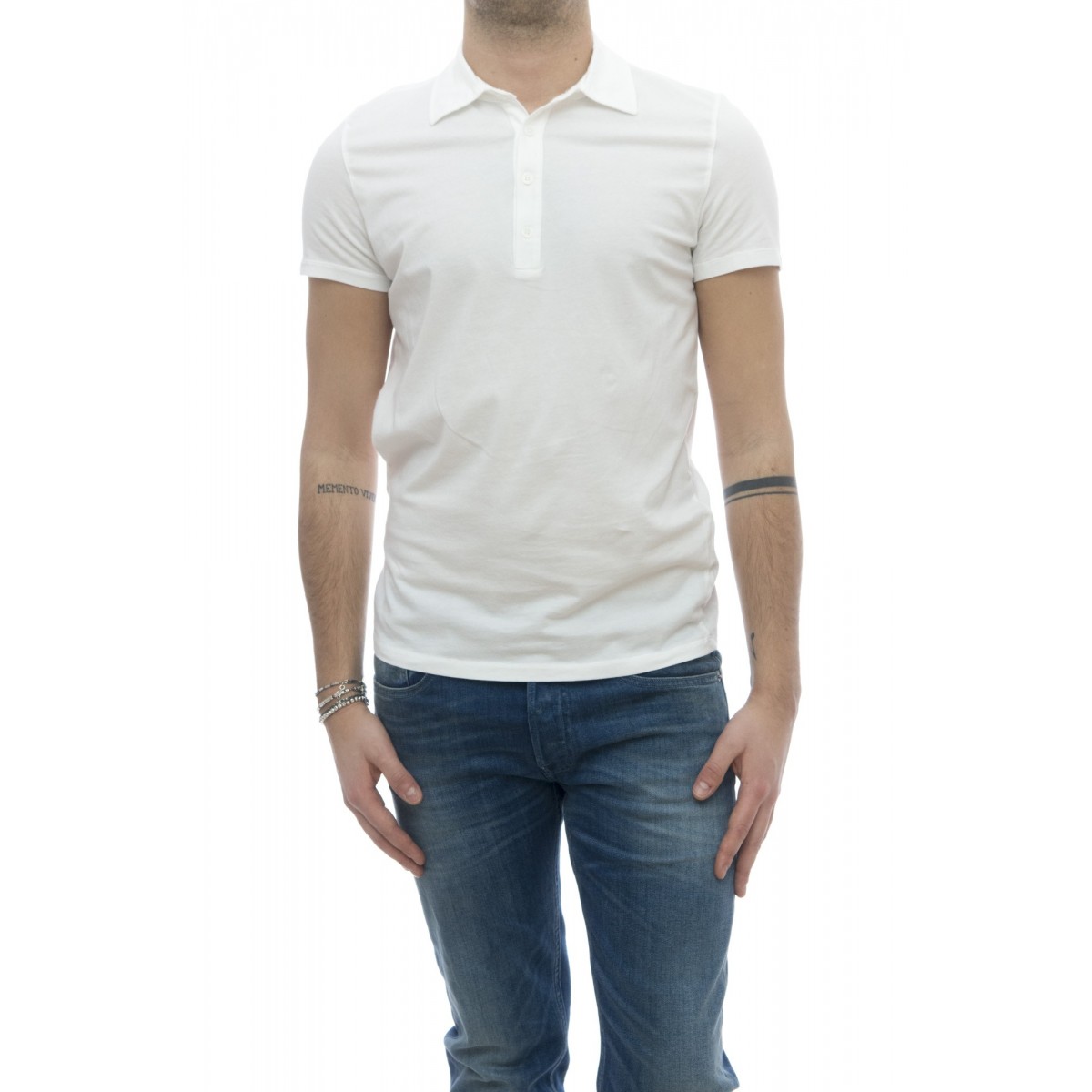 Polo - 006 007 polo crep cotone stone wash Polo - 006 007 polo crep cotone stone wash