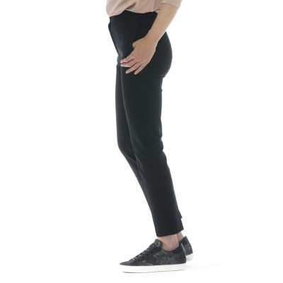 Pantalone donna - J4107 pantalone sigaretta punto milano Pantalone donna - J4107 pantalone sigaretta punto milano